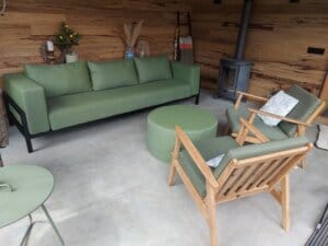 tuin inspiratie luxe loungeset moderne tuin