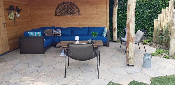 Aluminium loungebank Allure