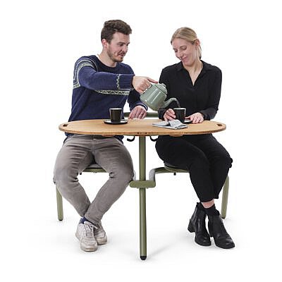 Bistroo picknicktafel - sprokkelbos Bistroo picknicktafel -