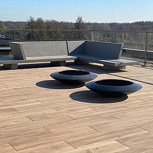 Polyester - betonlook tuinmeubelen