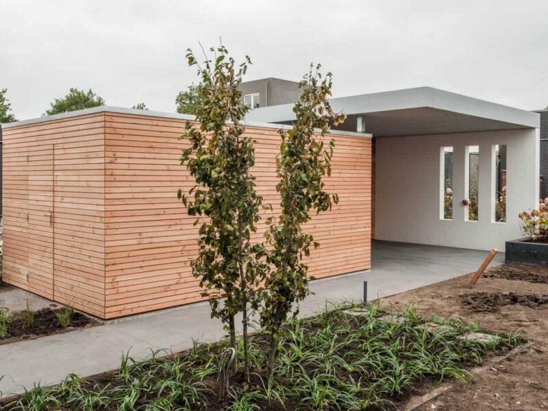 Polyester composiet veranda