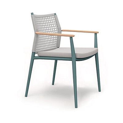 Stoel Vera , Solpuri , petrol , sprokkelbos Stoel Vera , Solpuri ,