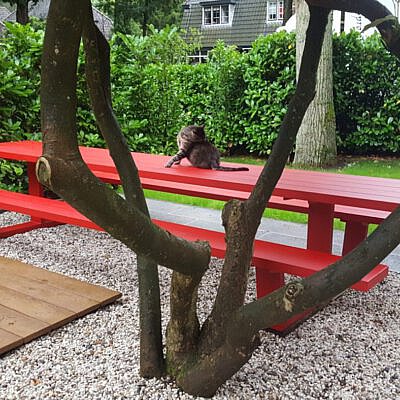 Dé Aluminium picknicktafel