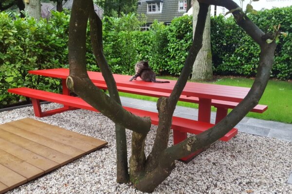 Dé Aluminium picknicktafel