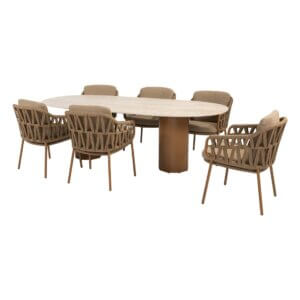 4 Seasons Outdoor Colorado Biarritz dining tuinset
