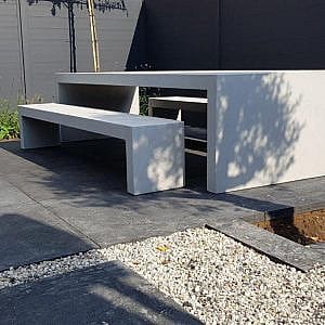 Betonlook tafels
