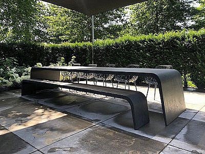 tafel en bank Slider - sprokkelbos tafel en bank Slider - sprokkelbos